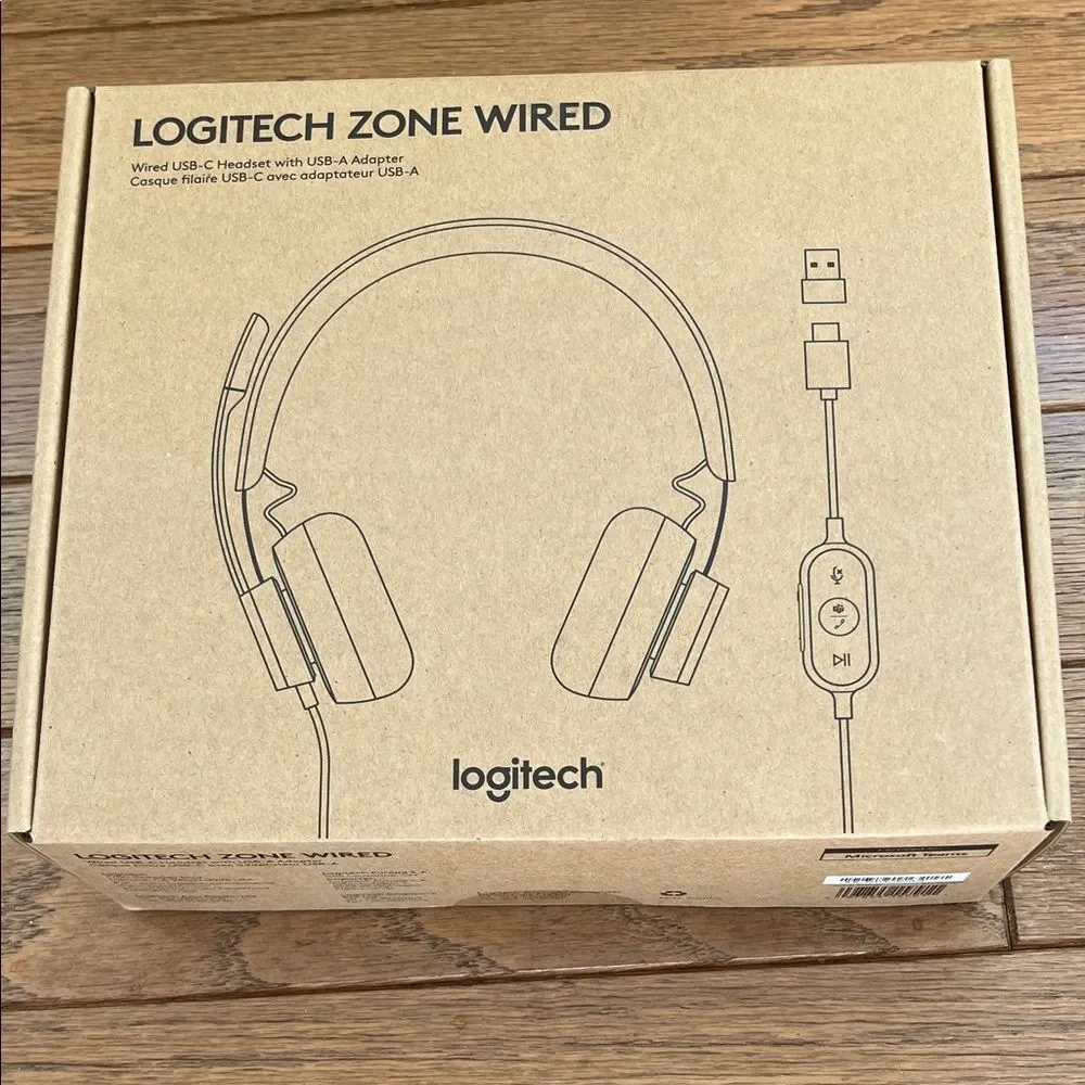 Logitech Zone Wired Headset with USB-A